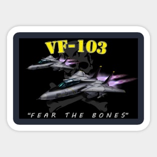 VF-103 Squadron Tee Sticker